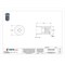 Zoro Select Rivet Nut, #8-32 Thread Size, 0.5 in Flange Dia., 0.7195 in L, Steel, 10 PK RFL2-0832-130-10 - alternate 2