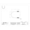 Zoro Select Round U-Bolt, 1/2"-13, 5 5/8 in W, 7 1/4 in H, Hot Dipped Galvanized Steel, 5 PK U17244.050.0500 - alternate 2