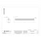 Zoro Select #6-32 x 1-1/2 in Phillips Flat Machine Screw, Zinc Plated Steel, 100 PK U24670.013.0150 - alternate 2