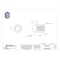 E-Z Lok Heavy Wall Self Locking Thread Insert, M6-1.00 Int Thrd Sz, Carbon Steel, 5 PK 450-6-PK5 - alternate 2