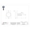 Zoro Select Self-Drilling Screw, #10 x 5/8 in, Zinc Plated Steel Flange Hex Head External Hex Drive, 100 PK U31810.019.0062 - alternate 2