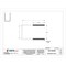 Zoro Select Square U-Bolt, 3/8"-16, 4 in W, 7 in H, Zinc Plated Steel U17263.037.0407 - alternate 2