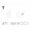 Zoro Select Precision Shoulder Screw, #8-32 Thr Sz, 3/16 in Thr Lg, 1/8 in Shoulder Lg, 18-8 Stainless Steel 4415 - alternate 2
