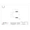 Zsi Vibration-Dampening U-Bolt, 3/8"-16, 2 7/16 in W, 2 7/16 in H, Zinc Plated Steel UB1-1/2PA - alternate 2
