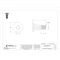 Zoro Select Arch Barrel, 1/4"-20, 1 in Brl Lg, 3/8 in Brl Dia, Stainless Steel Plain Z1654 - alternate 2