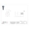 Zoro Select Shoulder Screw, M3-0.50 Thr Sz, 4.5 mm Thr Lg, 5 mm Shoulder Lg, 316 Stainless Steel STR602M4X5 - alternate 2