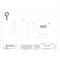 Zoro Select Routing Eye Bolt Without Shoulder, 3/8"-16, 1 in Shank, 3/4 in ID, Steel, Zinc Plated, 10 PK U17420.037.0100 - alternate 2