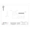 Zoro Select Routing Eye Bolt Without Shoulder, 1/4"-20, 1-1/2 in Shank, 1/2 in ID, Steel, Zinc Plated, 10 PK U17420.025.0150 - alternate 2