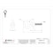 Zoro Select Eye Bolt With Shoulder, 1/4"-20, 1 in Shank, 3/4 in ID, Steel, Zinc Plated U16010.025.0100 - alternate 2