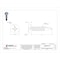 Teks Self-Drilling Screw, #12 x 1 in, Gray Spex Steel Pan Head Combination Phillips/Square Drive, 500 PK 1575553 - alternate 2