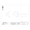 Zoro Select Blind Rivet, Dome Head, 15/64 in Dia., 9/16 in L, Aluminum Body, 15 PK 10459PK - alternate 2