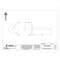 Zoro Select Blind Rivet, Dome Head, 3/16 in Dia., 13/32 in L, Aluminum Body, 50 PK 1903PK - alternate 2