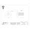 Zoro Select M6-1.00 x 12 mm Phillips Pan Machine Screw, Zinc Plated Steel, 50 PK 1851PK - alternate 2