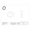Zoro Select External Tooth Lock Washer, For Screw Size 3/4 in Steel, Zinc Plated Finish, 10 PK U37420.075.0001 - alternate 2