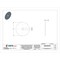 Zoro Select Fender Washer, For Screw Size 1/4" , Steel Zinc Plated Finish, 100 PK U38210.025.0200 - alternate 2