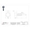 Zoro Select Self-Drilling Screw, #12 x 3/4 in, Zinc Plated Steel Flange Hex Head External Hex Drive, 100 PK U31810.021.0075 - alternate 2