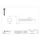 Zoro Select Self-Drilling Screw, #12 x 1-1/2 in, Zinc Plated Steel Flange Hex Head External Hex Drive, 100 PK U31810.021.0150 - alternate 2