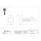 Zoro Select Self-Drilling Screw, 1/4" x 1 in, Zinc Plated Steel Flange Hex Head External Hex Drive, 100 PK U31810.025.0100 - alternate 2