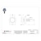 Zoro Select Self-Drilling Screw, #10 x 3/4 in, Zinc Plated Steel Flange Hex Head External Hex Drive, 100 PK U31702.019.0075 - alternate 2