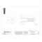 Zoro Select Rivet Nut, 1/4"-20 Thread Size, 0.645 in Flange Dia., 1.234 in L, Steel, 25 PK CPB2-2520-500-25 - alternate 2