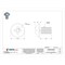 Zoro Select M6-1.00 x 10 mm Phillips Fillister Machine Screw, Plain 18-8 Stainless Steel, 25 PK M51340.060.0010 - alternate 2