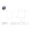 Wiegmann Captive Screws Electrical Enclosures, 12 in H, 8 in D, 12 in W, 1, Steel SC121208GNK - alternate 2