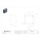 Wiegmann Captive Screws Electrical Enclosures, 10 in H, 4 in D, 10 in W, 1, Steel SC101004GNK - alternate 2
