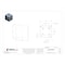 Wiegmann Captive Screws Electrical Enclosures, 6 in H, 6 in D, 6 in W, 1, Steel SC060606NK - alternate 2