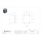 Wiegmann Screw Clamps Electrical Enclosures, 10 in H, 6 in D, 8 in W, 12, 13, Steel B100806CH - alternate 2