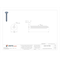 Tamper-Pruf Screws Tamper Resistant Screw, 1 in, Plain Finish, 18-8 Stainless Steel, Flat Head Torx Drive, 25 PK 91780 - alternate 2