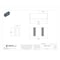 Box Enclosures Screws Electrical Enclosures, 3.16 in H, 2.11 in D, 6.69 in W, 4, Aluminum B4-080BK - alternate 2