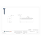 Tamper-Pruf Screws Tamper Resistant Screw, 1-1/4 in, Plain Finish, 18-8 Stainless Steel, Flat Head Torx Drive, 25 PK 91830 - alternate 2