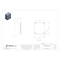 Wiegmann 1/4 Turn Latch Electrical Enclosures, 14 in H, 8 in D, 12 in W, 1, Steel N1C121408 - alternate 2