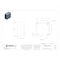 Wiegmann Captive Screws Electrical Enclosures, 12 in H, 6 in D, 12 in W, 1, Steel SC121206NK - alternate 2