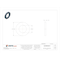 Zoro Select Flat Washer, Fits Bolt Size 3/4", Steel, Grade 2, Zinc Plated Finish, 20 PK U38400.075.0001 - alternate 2