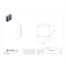 Wiegmann 1/4 Turn Latch Electrical Enclosures, 12 in H, 4 in D, 12 in W, 1, Steel N1C121204 - alternate 2