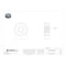Zoro Select External Tooth Lock Washer Lock Nut, No. 8-32, Steel, Grade 2, Zinc Plated, 1/8 in Ht, 100 PK KEPI0-80-100P - alternate 2
