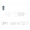 Zoro Select Hex Drive Threaded Insert, 1/4"-20 Int Thrd Sz, 25/32 in L, 29/64 in Dia., Zinc Alloy, Plain, PK1000 801420-20-PK1000 - alternate 2