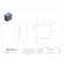 Wiegmann Captive Screws Electrical Enclosures, 12 in H, 8 in D, 12 in W, 1, Steel SC121208 - alternate 2