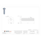 Tamper-Pruf Screws #8-32 x 3/4 in Hex Button Tamper Resistant Screw, Plain Finish, 18-8 Stainless Steel, 25 PK 21920 - alternate 2