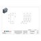 Mersen Finger Safe Fuse Block, J UL Class, 600V AC/DC Volt Rating, 3 Poles, Pressure Plate US3J3I - alternate 2