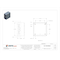 Wiegmann Captive Screws Electrical Enclosures, 12 in H, 6 in D, 12 in W, 1, Steel SC121206G - alternate 2