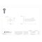 Zoro Select Sheet Metal Screw, #6 x 1/2 in, Zinc Plated Steel Pan Head Combination Phillips/Slotted Drive U26661.013.0050 - alternate 2
