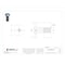 Zoro Select Barrel Bolt, 1/4"-20, 3/4 in Brl Lg, 5/16 in Brl Dia, Stainless Steel Plain, 5 PK Z4444SS - alternate 2