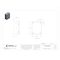 Wiegmann 1/4 Turn Latch Electrical Enclosures, 16 in H, 6 in D, 12 in W, 1, Steel N1C121606S - alternate 2