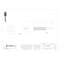Dewalt Hangermate Horizontal Rod Hanger, Steel, 1/4 in Size, 2-1/4" L, Steel Zinc Plated, 25 PK PFM224115N - alternate 2