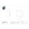 Wiegmann 1/4 Turn Latch Electrical Enclosures, 12 in H, 6 in D, 10 in W, 1, Steel N1C101206 - alternate 2