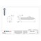 Tamper-Pruf Screws Tamper Resistant Screw, 1 in, Zinc Plated Finish, Steel, Round Head One-Way Drive, 100 PK 151070 - alternate 2