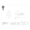 Zoro Select Sheet Metal Screw, #14 x 3/4 in, Zinc Plated Steel Flange Hex Head Slotted Drive, 100 PK U28100.025.0075 - alternate 2