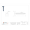 Tamper-Pruf Screws Tamper Resistant Screw, 1 in, Plain Finish, 410 Stainless Steel, Pan Head Torx Drive, 25 PK 490040 - alternate 2